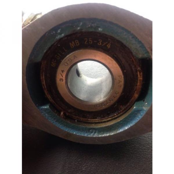 McGill F2-04  2 Bolt Flange Mount Bearing Used #4 image